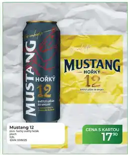 Tamda Foods Mustang 12 pivo hořký světlý ležák plech nabídka