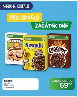 Tamda Foods Nestlé cereálie 375g-400g nabídka