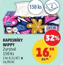 Penny Market Kapesníky wippy nabídka