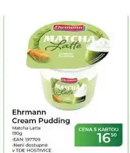 Tamda Foods Ehrmann Cream Pudding Matcha Latte nabídka
