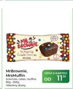 Tamda Foods MrsMuffin brownies, cakes, muffins 50g-200g nabídka