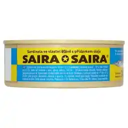 Tamda Foods Sokra Saira Sardinela ve vlastní šťávě s přídavkem oleje 240g nabídka