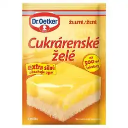 Tamda Foods Dr. Oetker Cukrárenské želé žluté 10g nabídka