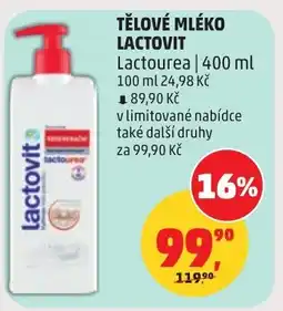 Penny Market Tělové mléko lactovit nabídka