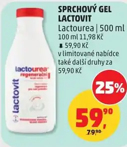 Penny Market Sprchový gel lactovit Lactourea nabídka