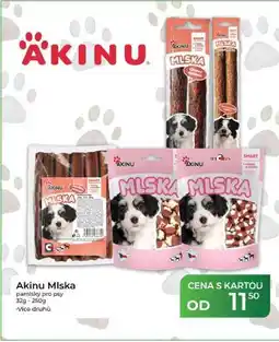 Tamda Foods Akinu Mlska pamlsky pro psy nabídka