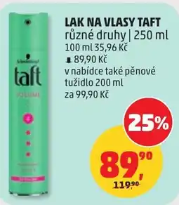 Penny Market Lak na vlasy taft nabídka