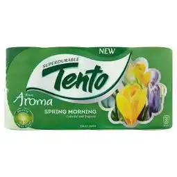 Tamda Foods Tento Fresh Aroma Spring morning toaletní papír 8 rolí nabídka