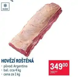 Makro Hovězí roštěná nabídka