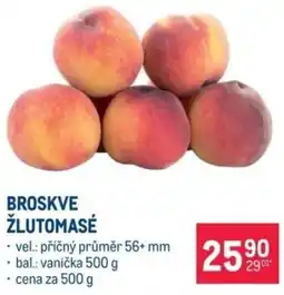 Makro Broskve žlutomasé nabídka
