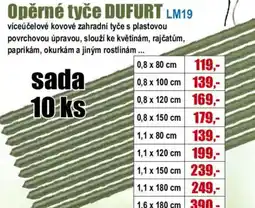 EVA Opěrné tyče DUFURT nabídka