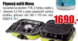 EVA Plynový vařič Meva nabídka