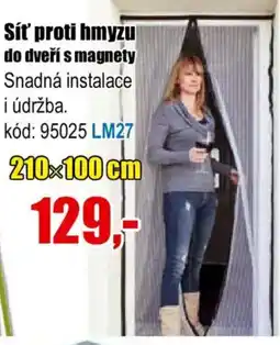 EVA Síť proti hmyzu do dveří s magnety nabídka