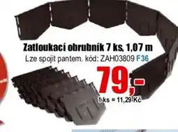 EVA Zatloukací obrubník 7 ks nabídka