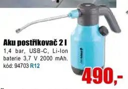EVA Aku postřikovač nabídka