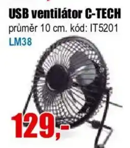 EVA USB ventilátor C-TECH nabídka