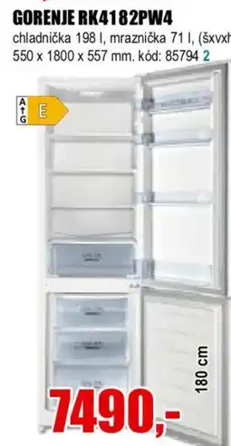 EVA Gorenje RK4182PW4 nabídka