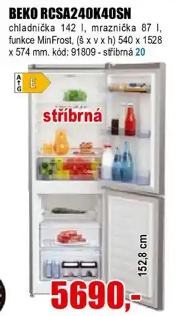 EVA Beko RCSA240K40SN nabídka