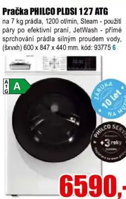 EVA Pračka PHILCO PLDSI 127 ATG nabídka
