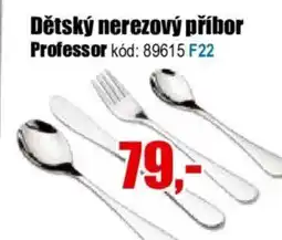 EVA Dětský nerezový příbor Professor nabídka