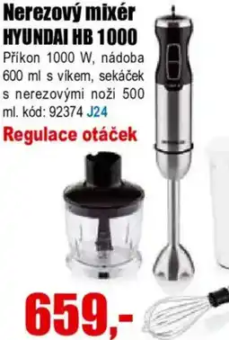 EVA Nerezový mixér HYUNDAI HB 1000 nabídka