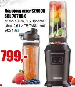 EVA Nápojový mxér SENCOR SBL 7078BK nabídka