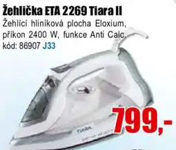 EVA Žehlička ETA 2269 Tiara II nabídka