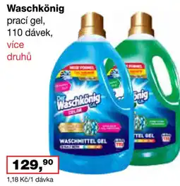 Ráj drogerie Waschkönig prací gel nabídka
