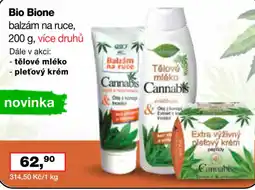 Ráj drogerie Bio Bione balzám na ruce nabídka