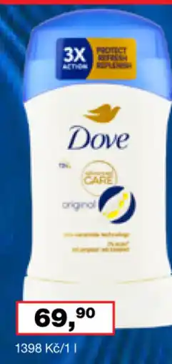 Ráj drogerie Dove tuhý deodorant nabídka