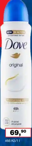 Ráj drogerie Dove antiperspirant nabídka