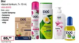 Ráj drogerie Dixi vlasové tonikum nabídka
