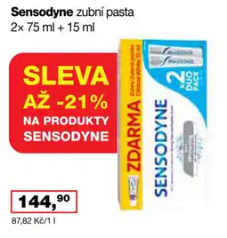 Ráj drogerie Sensodyne zubní pasta nabídka