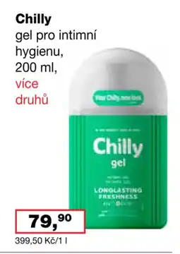 Ráj drogerie Chilly gel pro intimní hygienu nabídka