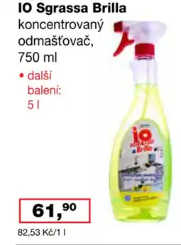 Ráj drogerie IO Sgrassa Brilla nabídka