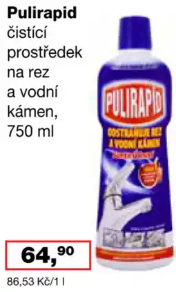 Ráj drogerie Pulirapid čistící prostředek nabídka