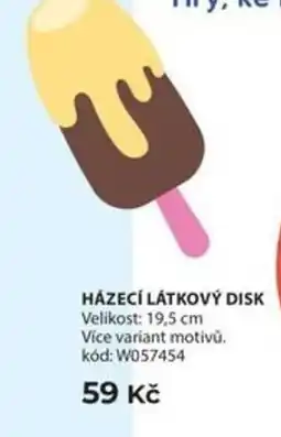 Wiky Házecí látkový disk nabídka