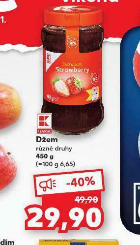 Kaufland Džem nabídka