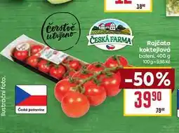 Billa Rajčata koktejlová baleni nabídka