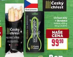 Billa Chřest bilý + škrabka baleni, 400 g nabídka