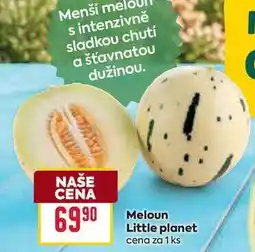 Billa Meloun Little planet cena za 1 ks nabídka