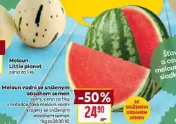 Billa Meloun vodní se sníženým obsahem semen volný, cena za nabídka