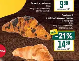 Billa Croissant s lískooříškovou náplní z naší pece nabídka