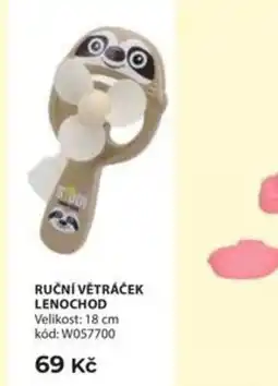 Wiky Ruční větráček lenochod nabídka
