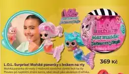 Wiky L.O.L. Surprise! Mořské panenky s leskem na rty nabídka