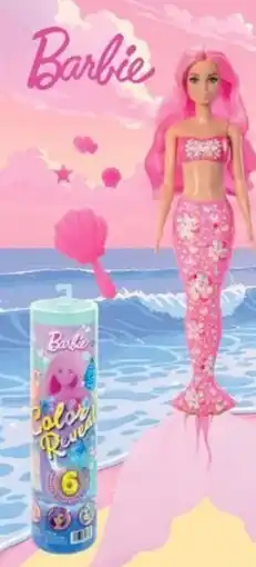 Wiky Color reveal barbie mořská panna s drahokamy nabídka