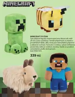 Wiky Minecraft plyšák nabídka