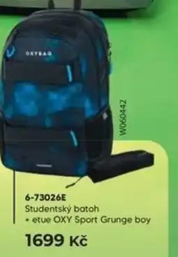 Wiky Studentský batoh +etue OXY Sport Grunge boy nabídka