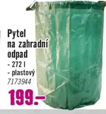 Hornbach Pytel na zahradní odpad nabídka