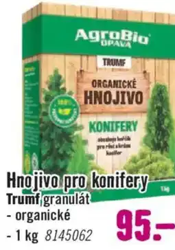Hornbach Hnojivo pro konifery Trumf granulát nabídka